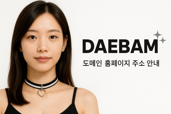 대밤 도메인 주소 안내